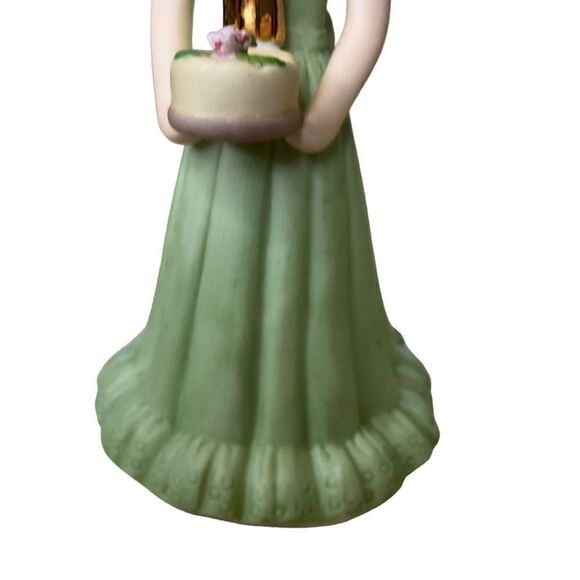 ENESCO Growing Up 11th Birthday Girl Porcelain Bisque Figurine Vintage - Picture 3 of 11